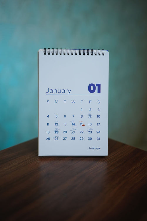 January page of the 2026 Social Media Calendar